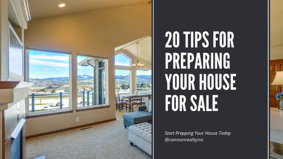 20 Tips For Preparing Your House For Sale